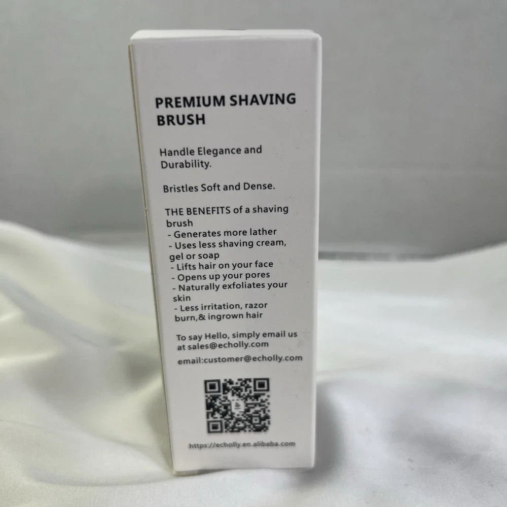 Premium Shaving Brushes For Men‎ by Echolly-Super Strong NO Shedding 110*55mm